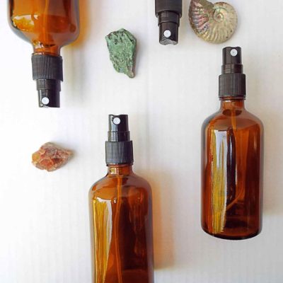 Szórófejes barna üveg 50-100 ml